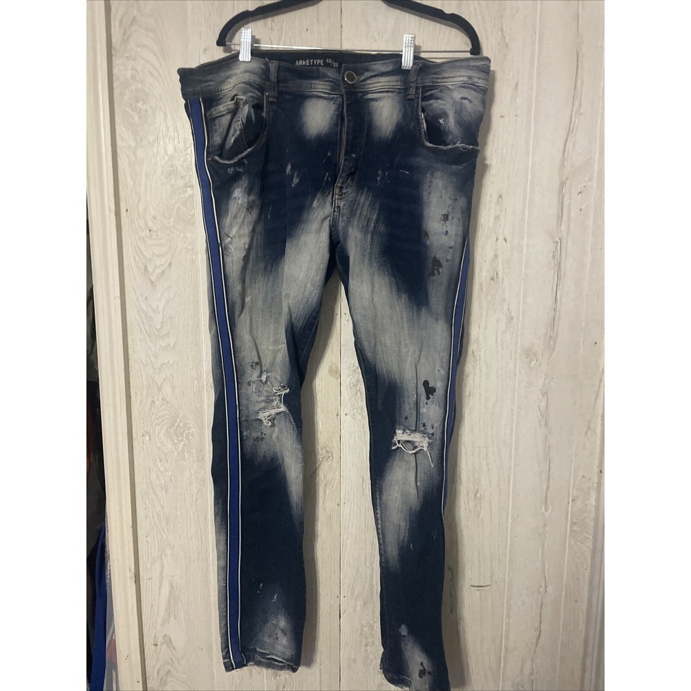 Men Arketype Bottom Grind Jean Size 40/32